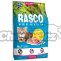 Granule RASCO Premium Kitten kuřecí s borůvkou 2kg + 4ks kapsičky ZDARMA