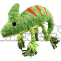 Hračka DF Jungle chameleon pískací zelená 28cm