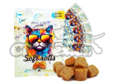 Fine Cat Exclusive Soft Roll svačinka pro kočky KUŘECÍ S LOSOSEM 5x10g