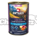 Ontario konz. Adult jehněčí pate s příchutí rakytníku 400g