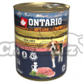 ONTARIO konz. telecí paté s bylinkami 800g