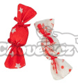 Xmas Candy - bonbón 11 cm, šustící hračka pro kočky, 2ks